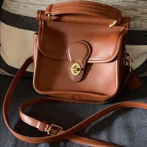 Leather Coach Bag
